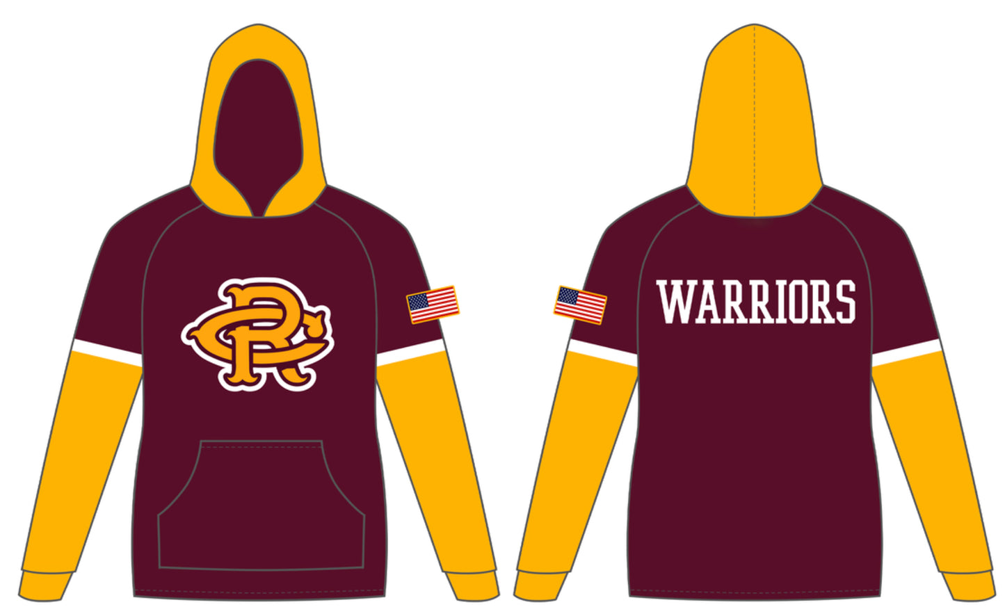 Custom Fully Sublimated Hoodzie