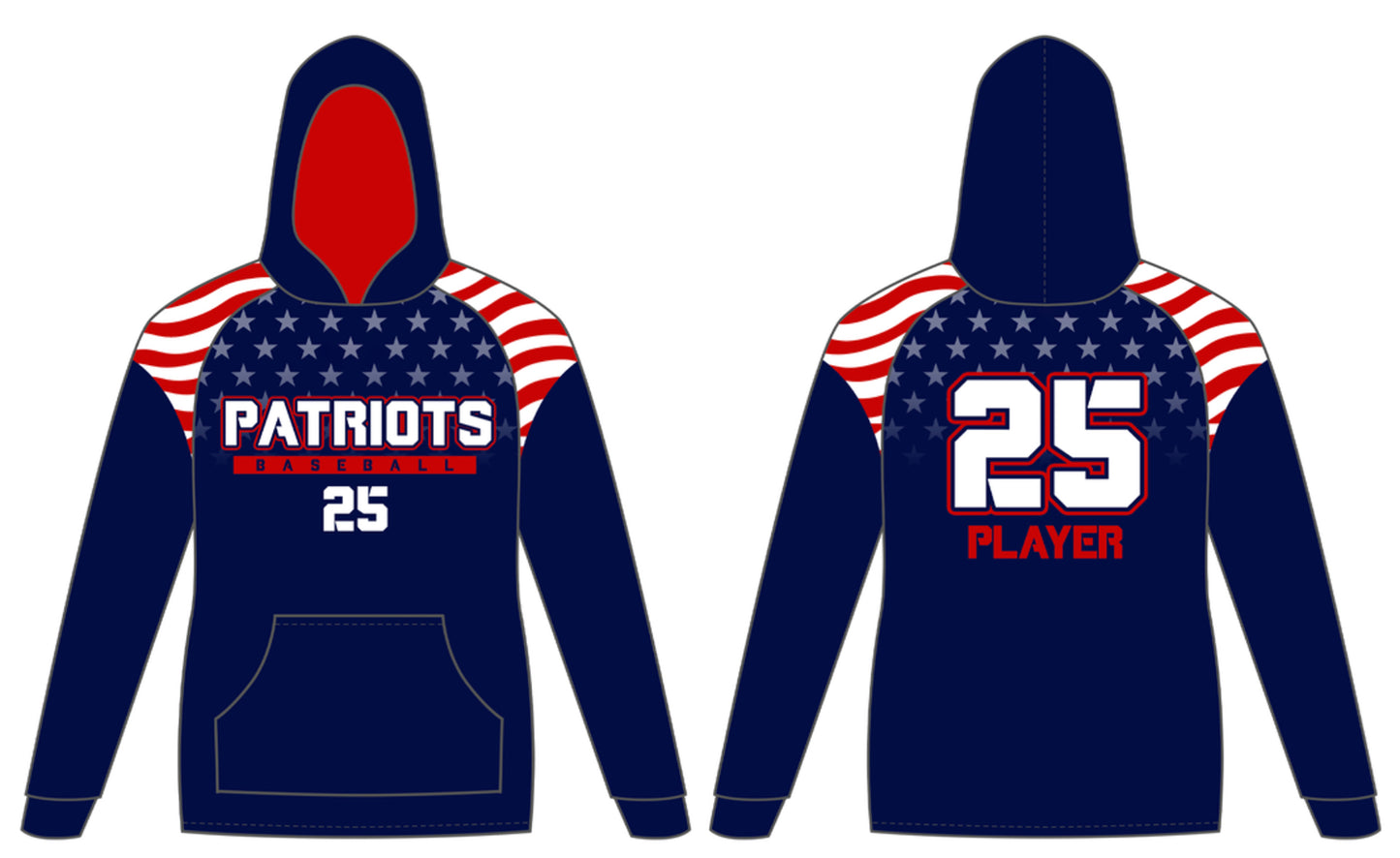 Custom Fully Sublimated Hoodzie