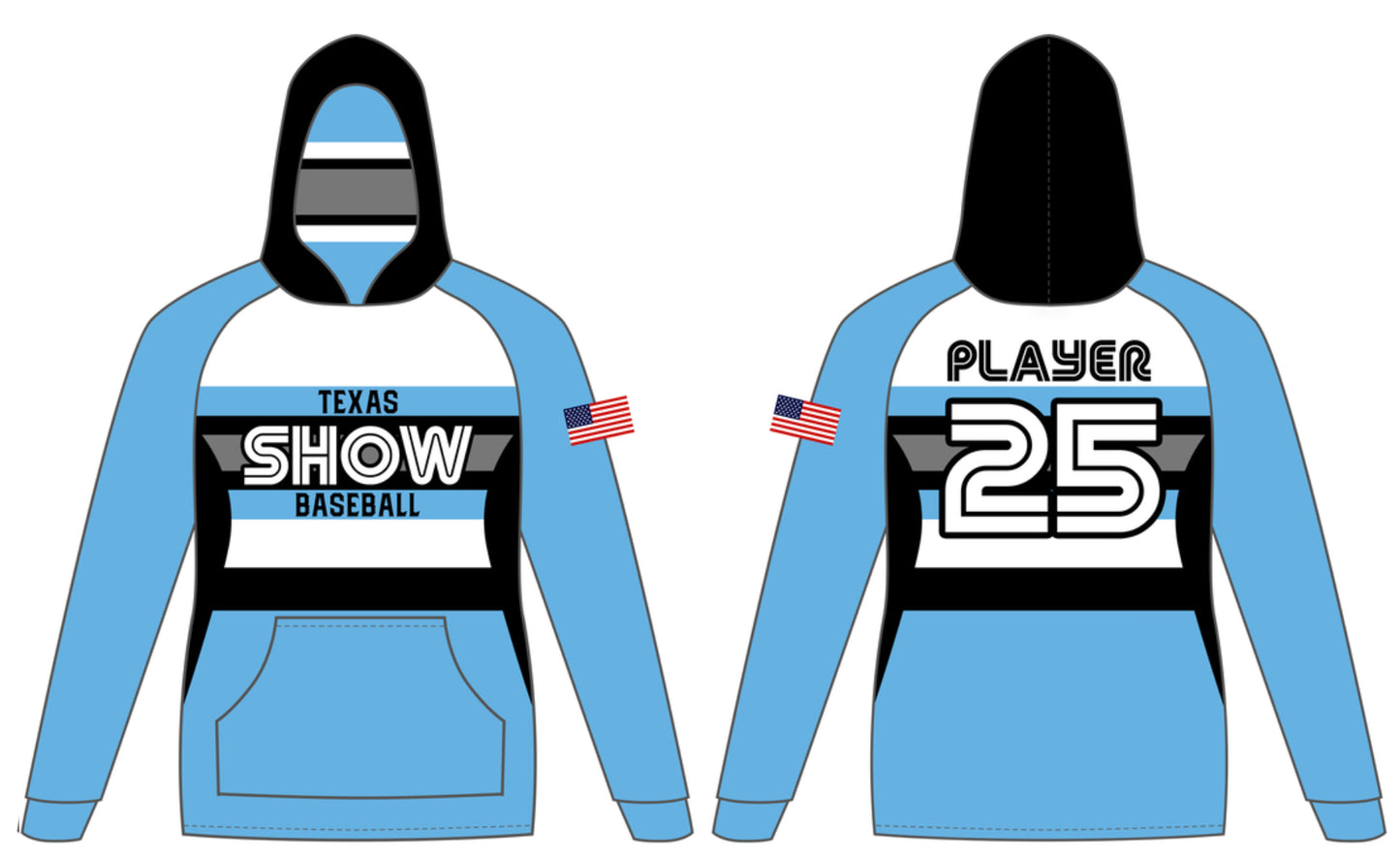 Custom Fully Sublimated Hoodzie