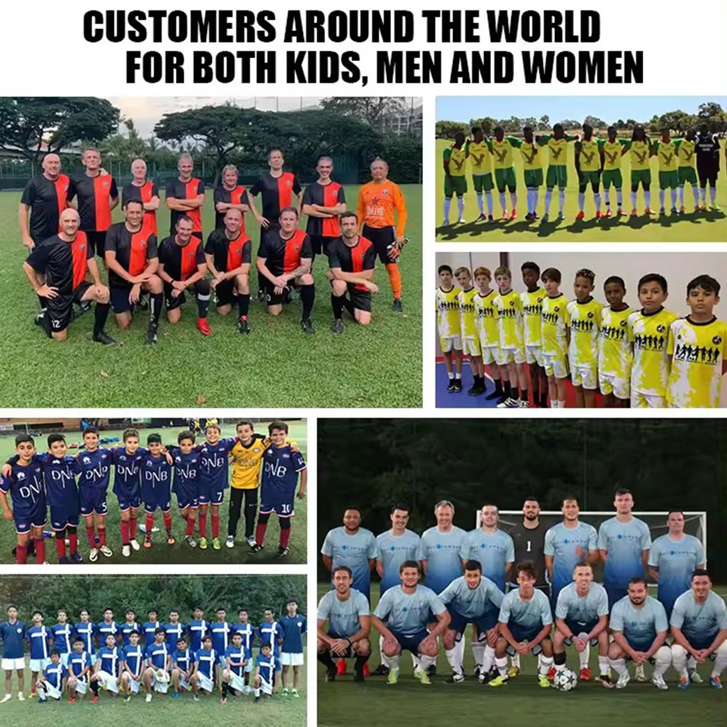 Custom Gradient Orange Striped Sublimation Soccer Uniform Jersey