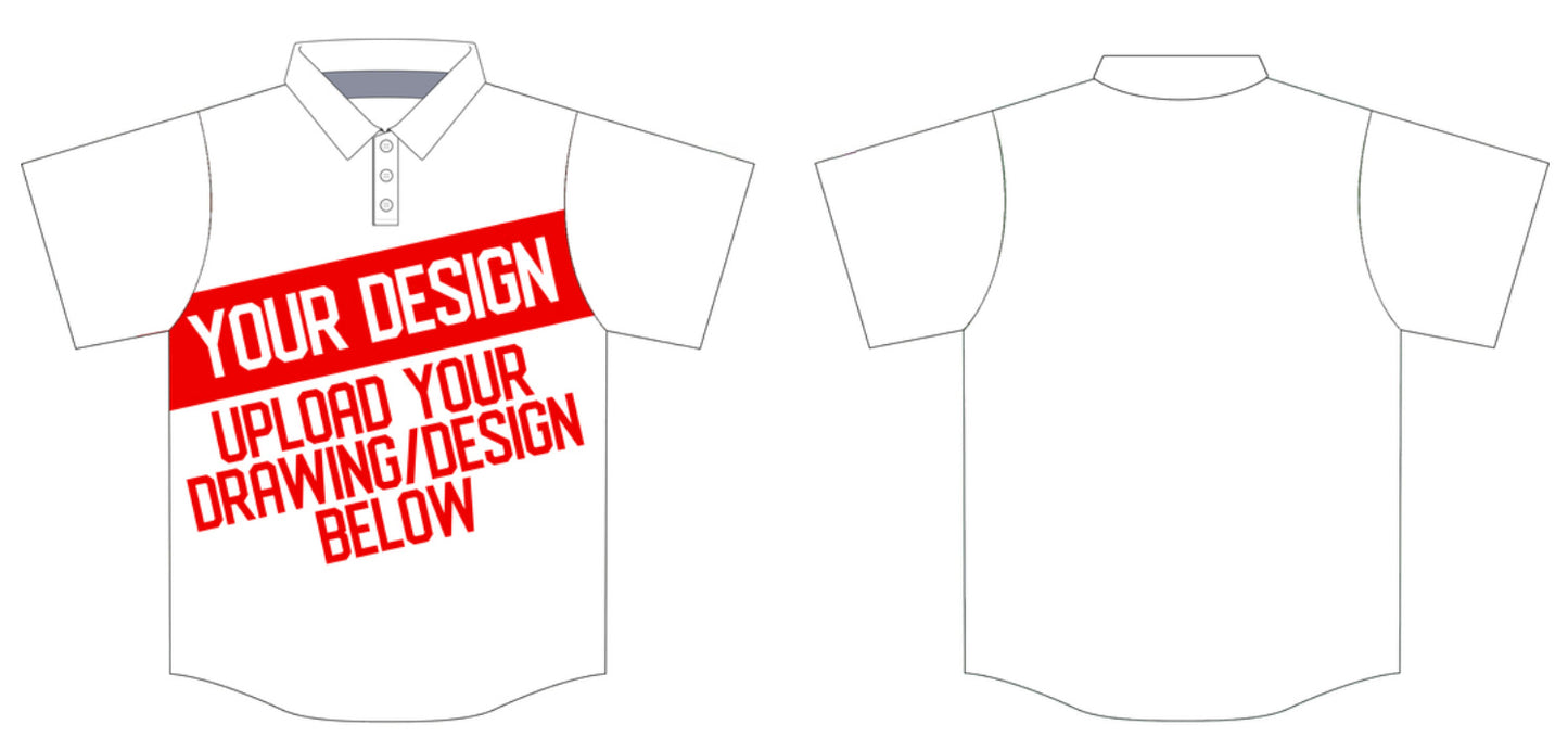 Custom Fully Sublimated Polo Shirt