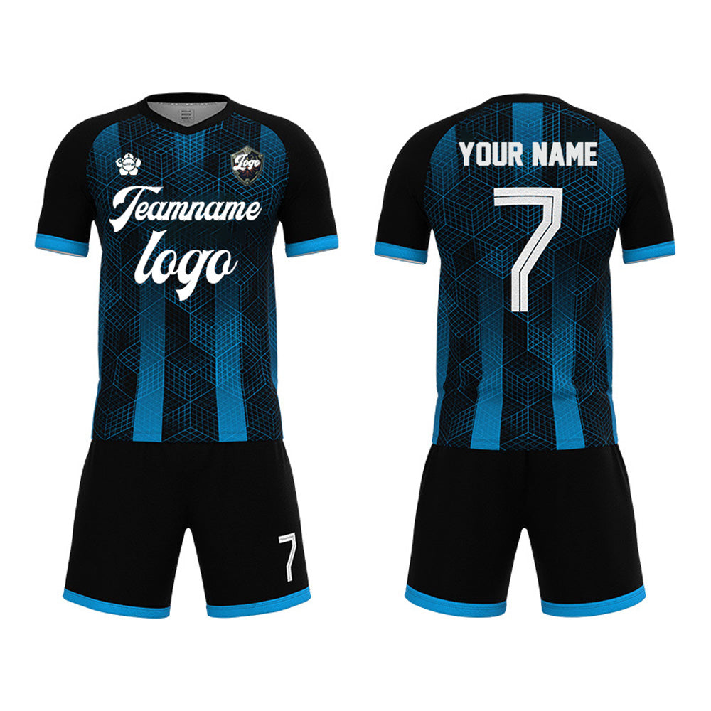 Custom Soccer Jersey Set Casual Sports Training Uniforms