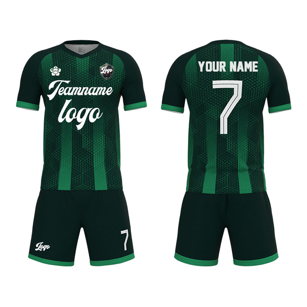Custom Soccer Jersey Set Casual Sports Training Uniforms
