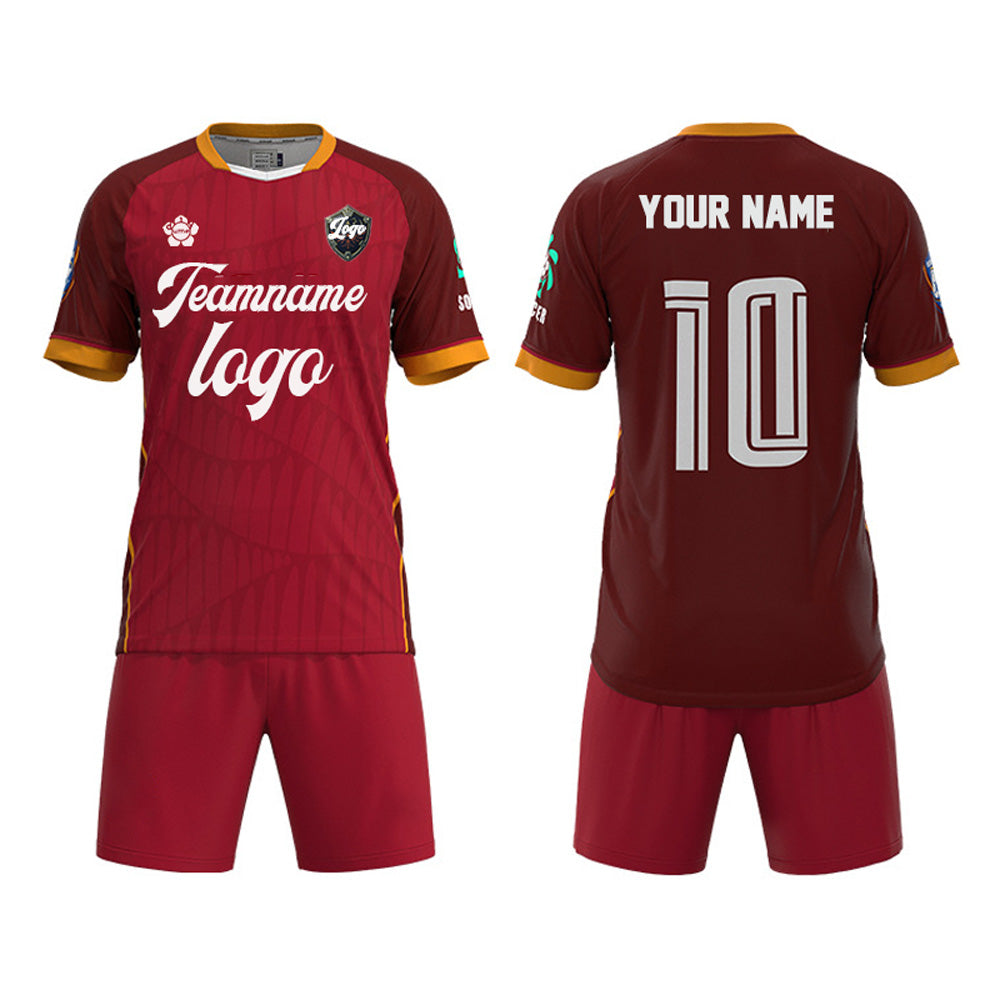 Custom Soccer Jersey Sports Uniform Unisex
