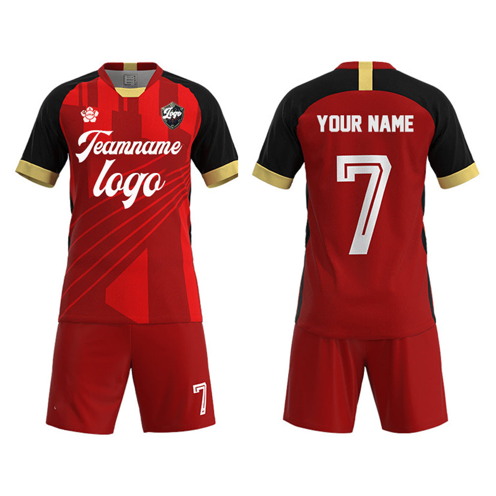Custom Soccer Jersey Set Training Kits Uniform