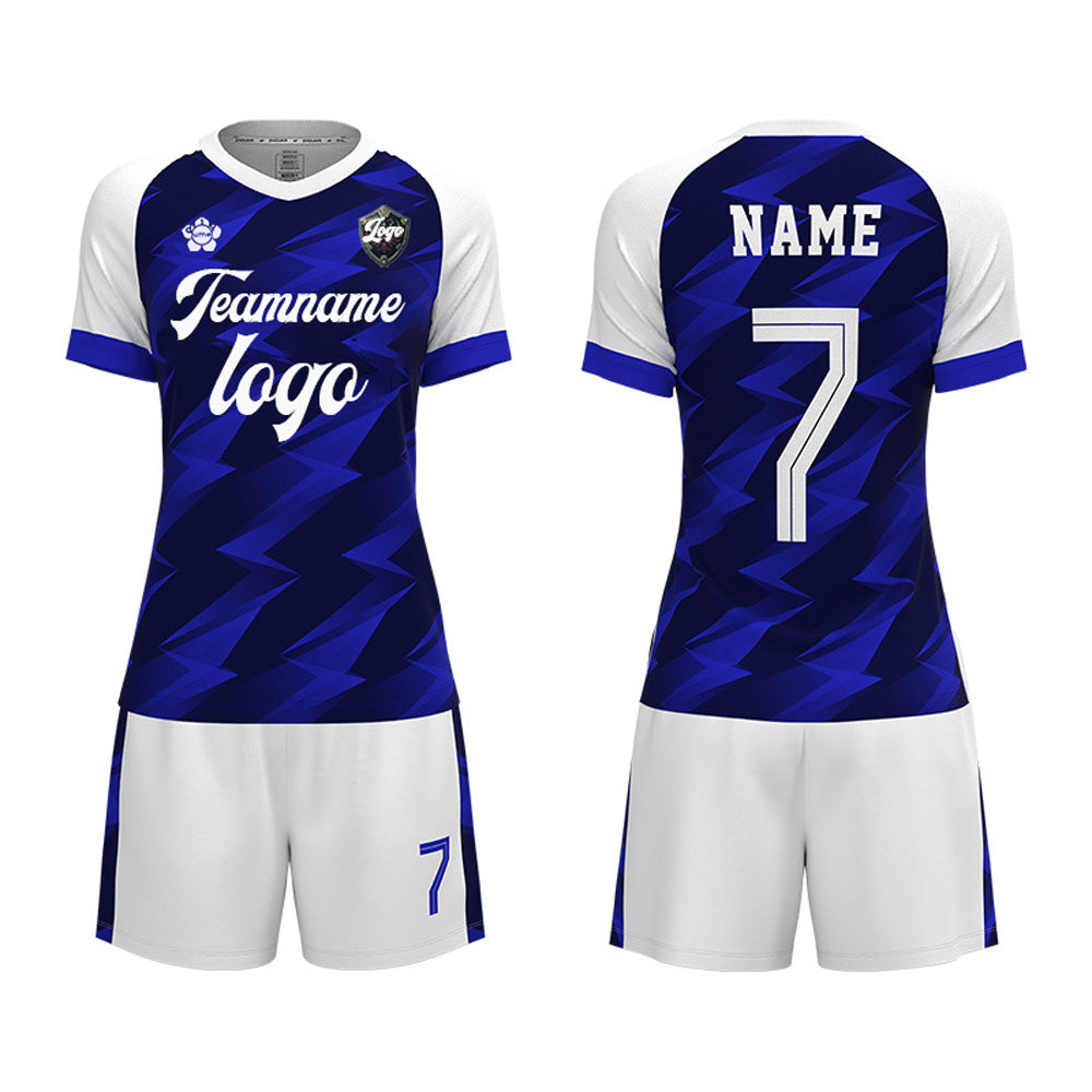 Women's Custom Soccer Jersey Sports Uniform Breathable Sportswear