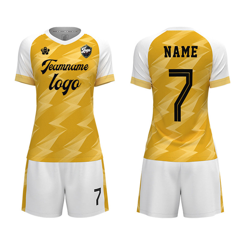 Women's Custom Soccer Jersey Sports Uniform Breathable Sportswear
