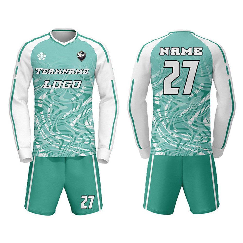 Soccer Jersey Long Sleeve T-shirts Shorts