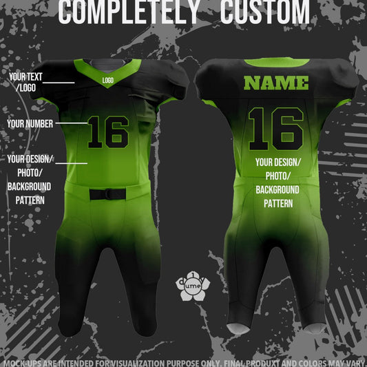DIYUME Custom Unisex Adult Youth Classic Football Uniform
