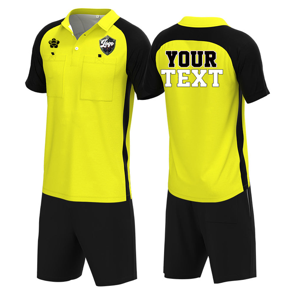 Soccer Referee Uniform Short Sleeve Jersey