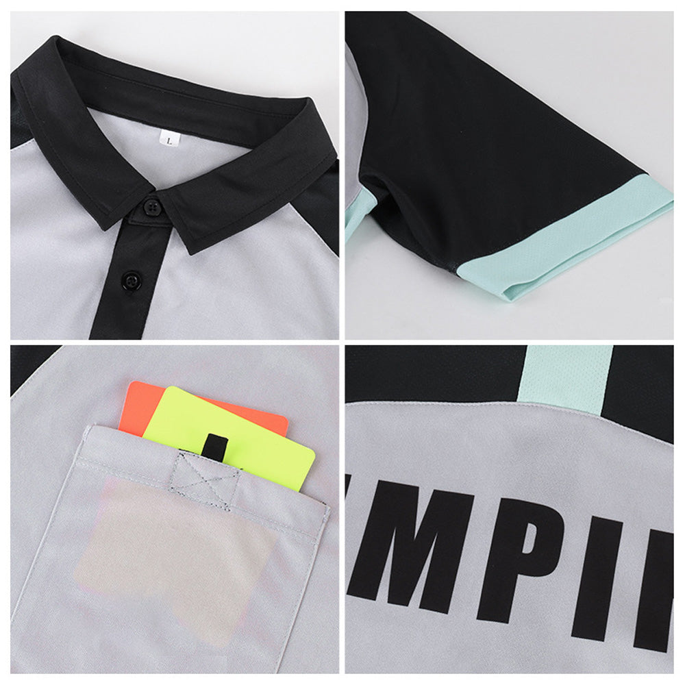 Soccer Referee Uniform Short Sleeve Jersey