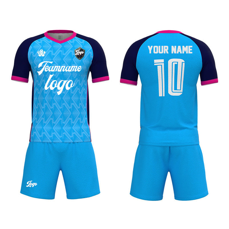 Custom Soccer Jersey Set Adult Kids Soccer Training Suit