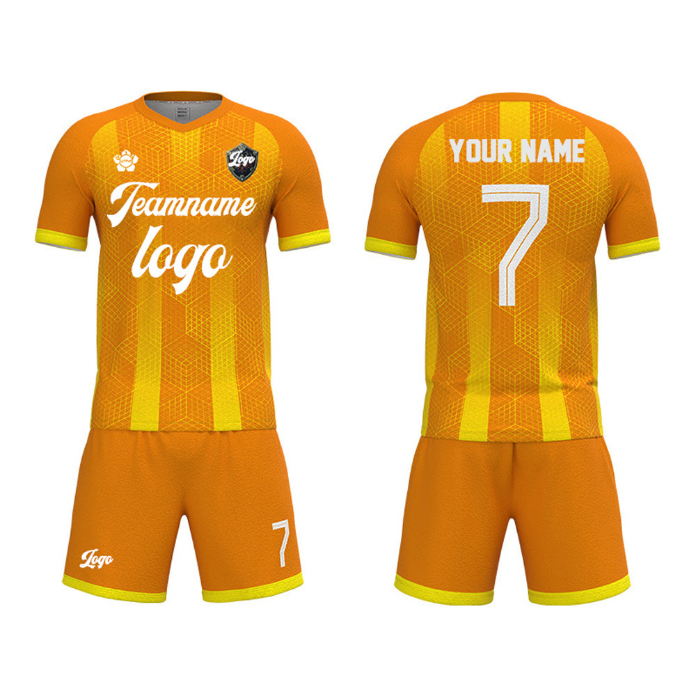 Custom Soccer Jersey Set Casual Sports Training Uniforms