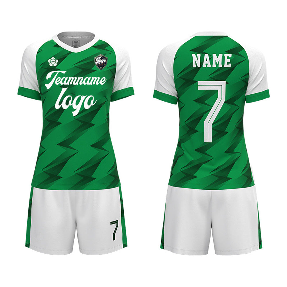 Women's Custom Soccer Jersey Sports Uniform Breathable Sportswear