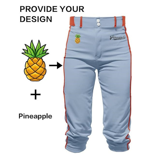 Custom Men Youth Knickers Baseball Pants Casual Trousers