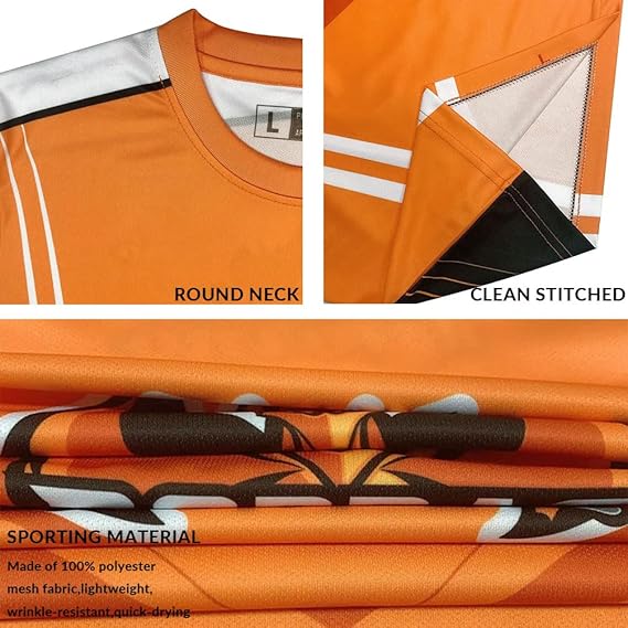 Custom Unisex Animals Series T-Shirt Sublimated Sports Jersey