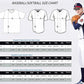 Custom Men Youth Baseball Jersey 2 Button Shirts