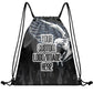 Custom Drawstring Bags Sublimation Printed Logo Text Team Backpack