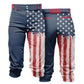 Custom Men Youth USA Patriotic Baseball Game Pants Sportswear