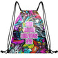 Personalized Drawstring Backpack Bag Gym Sackpack for Team