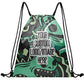 Personalized Cartoon Drawstring Backpack Bag Gym Sackpack for Team