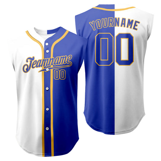 Custom Gradient Sleeveless Baseball Jersey