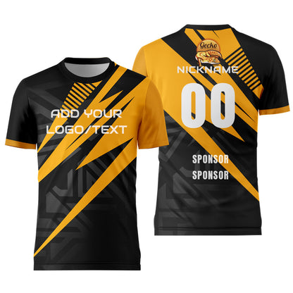 Custom E-Sports T-Shirt Quick Dry Game Uniform