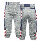 Custom Men Youth USA Patriotic Baseball Game Pants Sportswear
