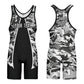 Custom Men Women Camouflage Sports Wrestling Singlet