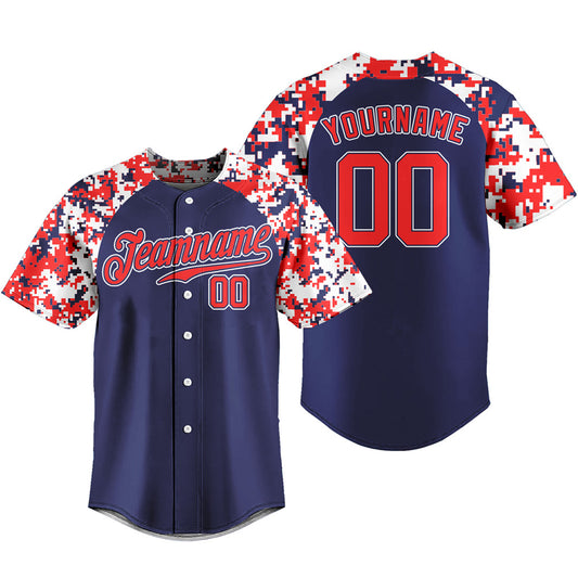 Custom Men's Baseball Jersey Button Down Shirt