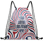 Custom Print Text Image Drawstring Backpack Waterproof Sackpack