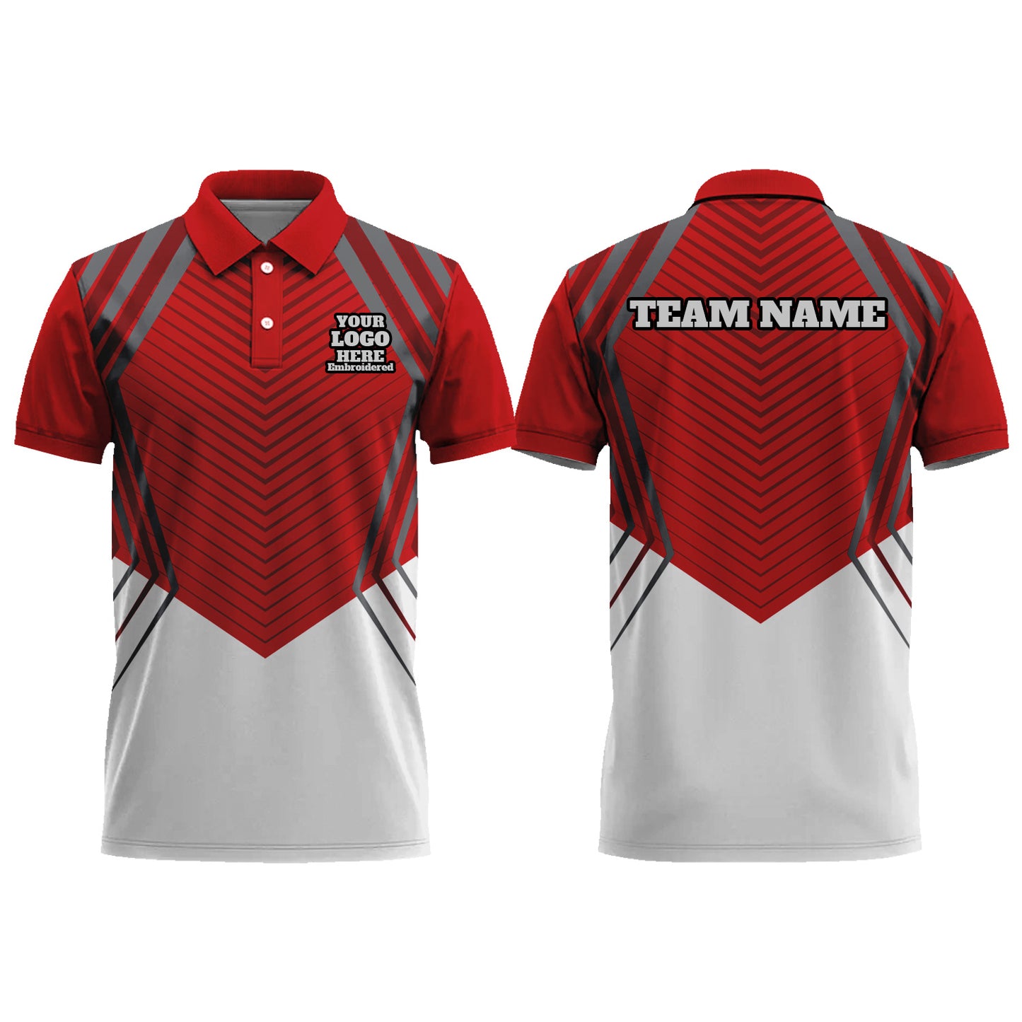 Custom Men Graphic Polo Shirts Sublimation Short Sleeve T Shirts