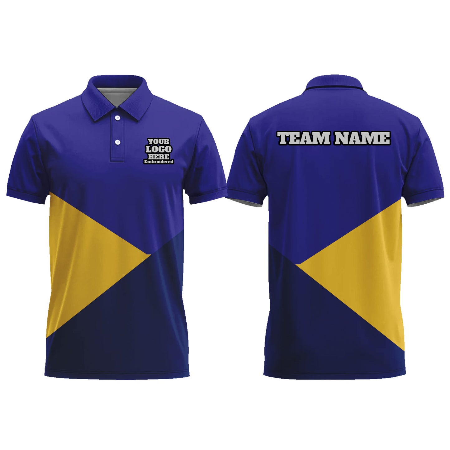 Custom Graphic Men Polo Shirts Short Sleeve Golf Jersey