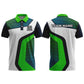 Custom Men Graphic Polo Shirts Sublimation Short Sleeve T Shirts