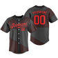 Custom Baseball Jersey Full Button Short Sleeve T-shirts