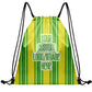 Custom Print Text Image Drawstring Backpack Waterproof Sackpack