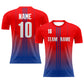 Gradient Soccer Uniform with Team Name Number Logo