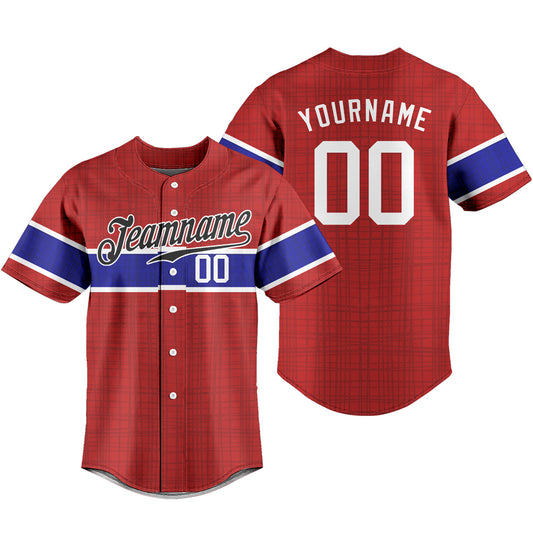 Custom Baseball Jersey Personalized Button Down Shirts