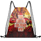 Custom Backpack Drawstring Bags Sublimation Printed Logo Text Team