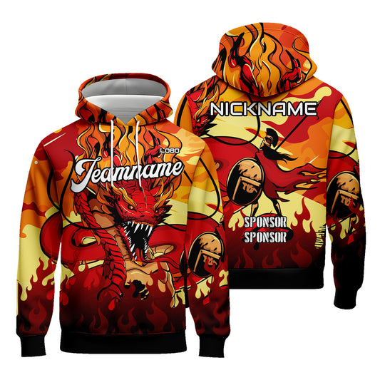 Custom Skull Unisex Graphic Hoodies Baseball Sweatshirts