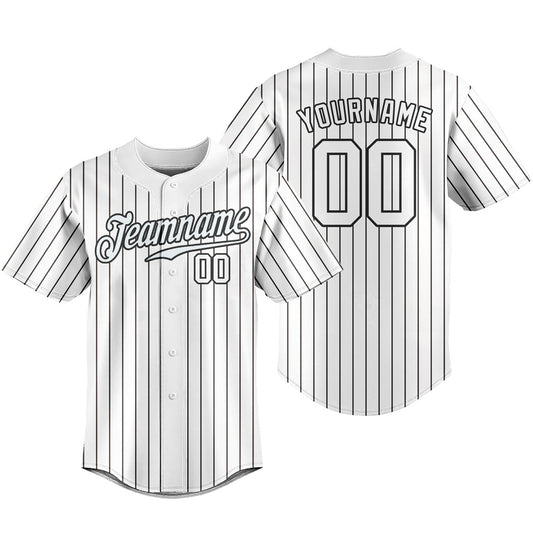 Custom Baseball Jersey Stripe T-shirts Team Uniforms