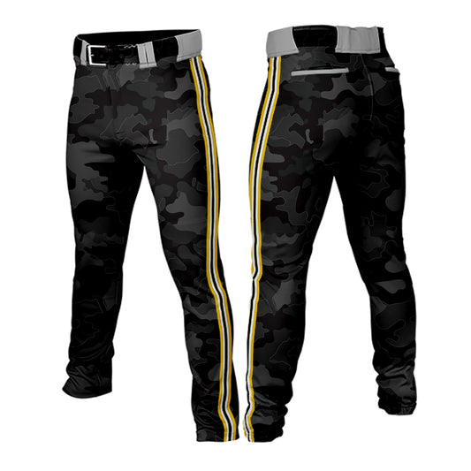 Custom Men Youth Camouflage Baseball Pants Casual Trousers