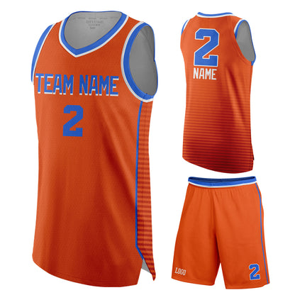 Custom Basketball Uniform Sleeveless T-shirts Shorts