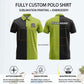 Custom Graphic Men Polo Shirts Short Sleeve Golf Jersey