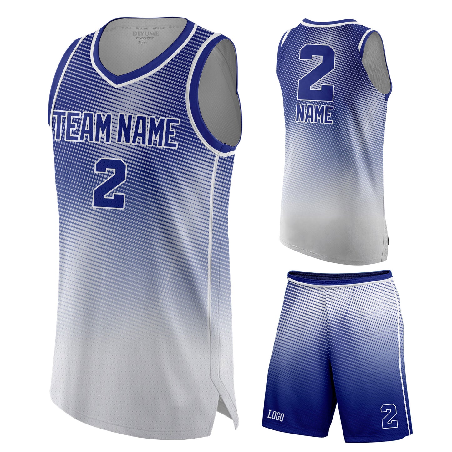 Custom Basketball Jersey Outdoor Sport T-Shirt & Shorts