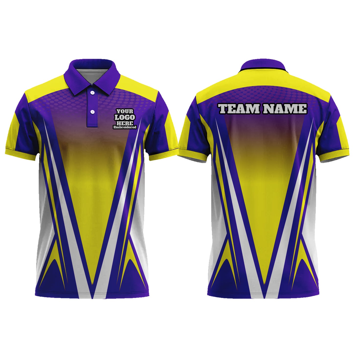 Custom Men Graphic Polo Shirts Sublimation Short Sleeve T Shirts