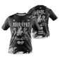 Custom Unisex Animals Series T-Shirt Sublimated Sports Jersey