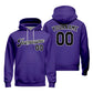 Custom Solid Color Unisex Hoodies Football Sweatshirt