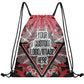 Custom Backpack Drawstring Bags Sublimation Printed Logo Text Team