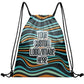 Custom Print Text Image Drawstring Backpack Waterproof Sackpack